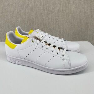 Adidas Originals Stan Smith Snakeskin Sneakers Mens 12 White Legacy Gold Shoes